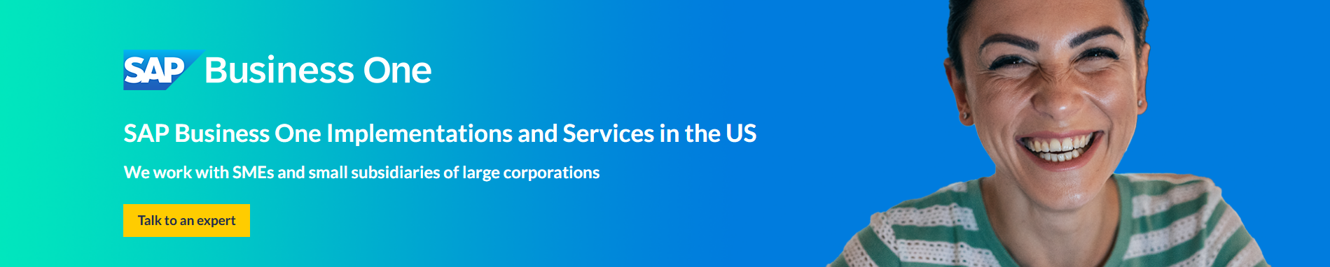 SAP Business One Gold Partner logo